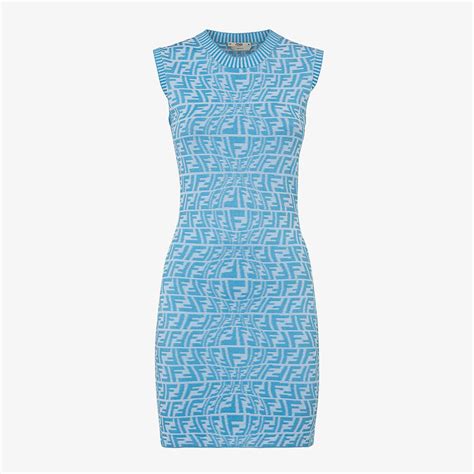 light blue fendi dress|Dresses for Women .